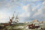 Seascape, boats, ships and warships. 127 unknow artist